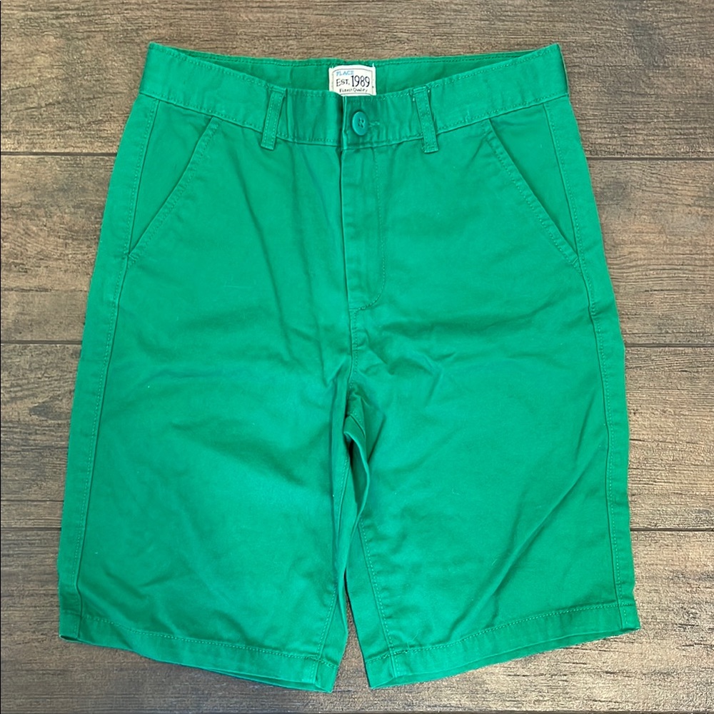Green Chino Shorts
